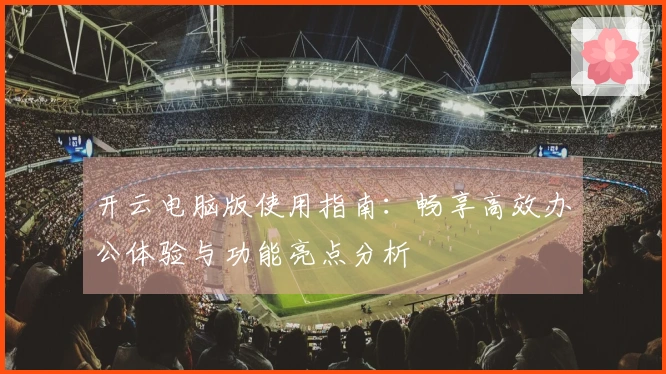 开云电脑版使用指南：畅享高效办公体验与功能亮点分析