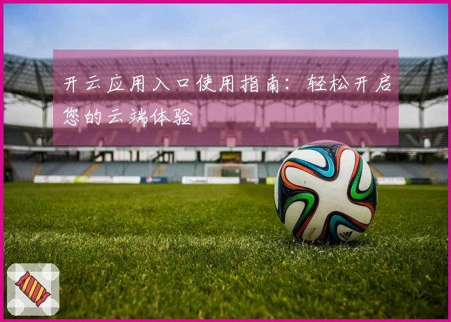 开云应用入口使用指南：轻松开启您的云端体验